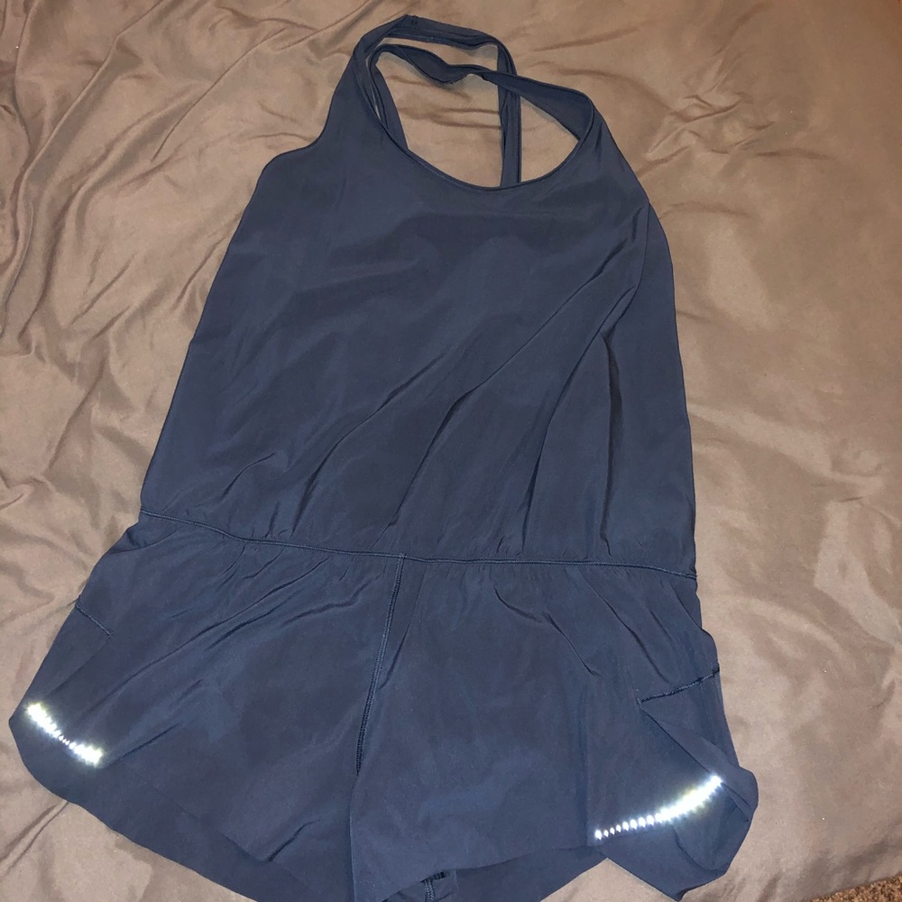 TEAL LULU LEMON ATHLETIC ROMPER